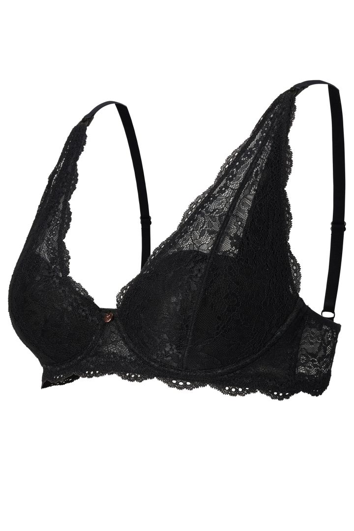Bügel Still BH aus Spitze schwarz