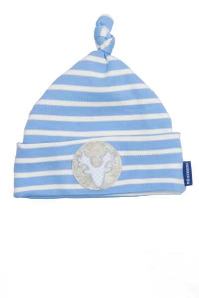 Baby Hat with Antlers Patch