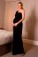Preview: Festive Maternity dress one shoulder Night Sky