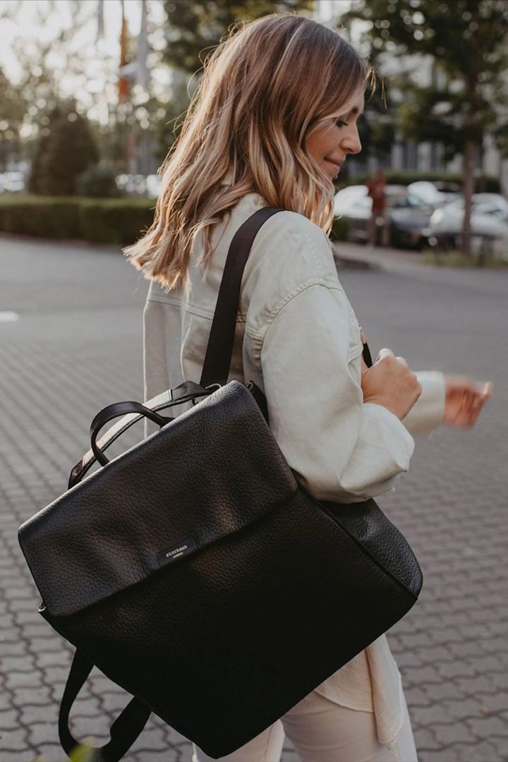 St James 3 in 1 Leder Wickeltasche Storksak