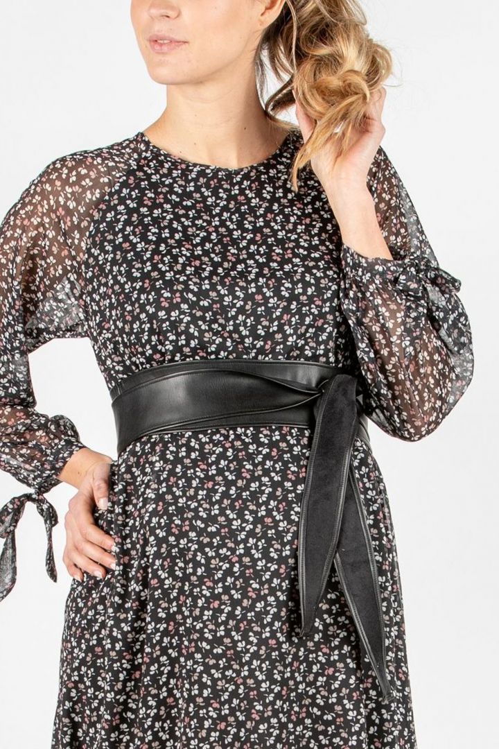 Faux Leather Taillengürtel