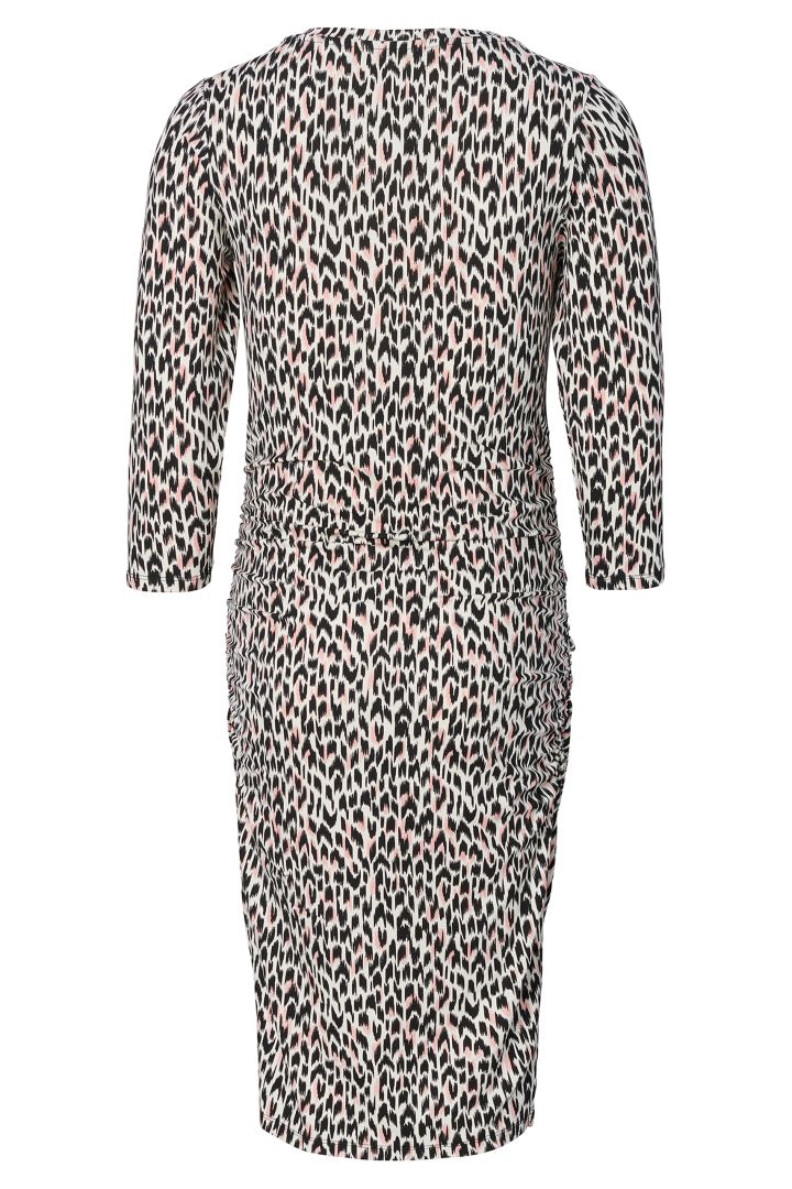 Ecovero Maternity Dress with Animal Print