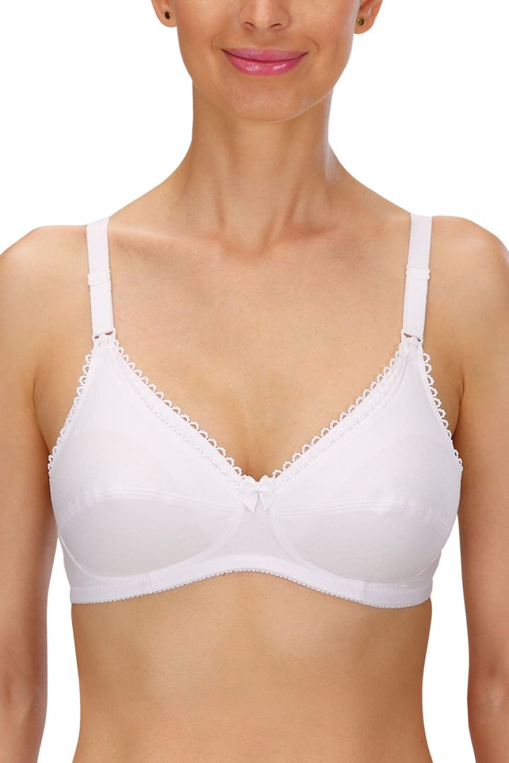 Maternity and Nursing Bra, White
