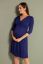 Preview: Festive Maternity Dress navy