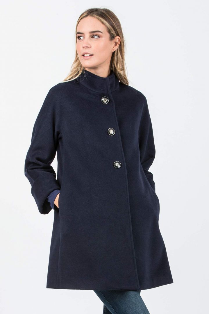 Kimono Umstandsmantel navy