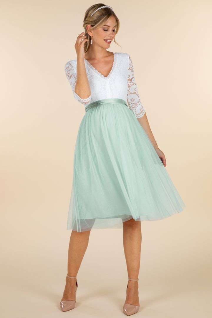 Umstandsbody mit Spitze