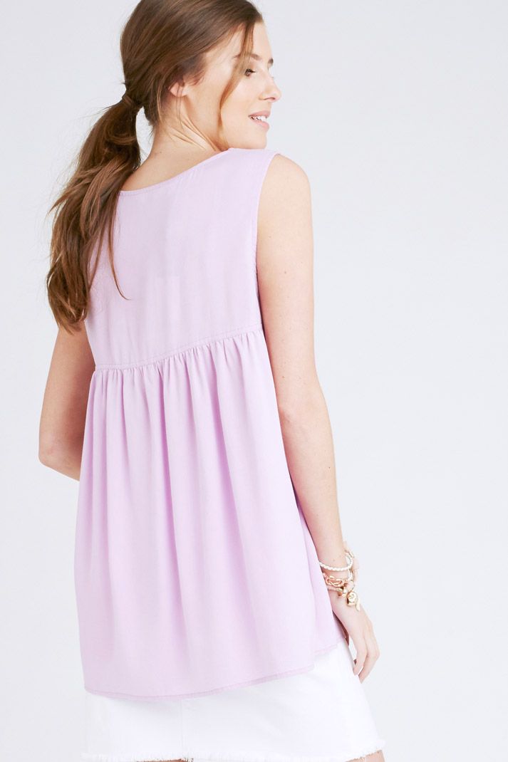 Maternity Top made from Tencel Smock