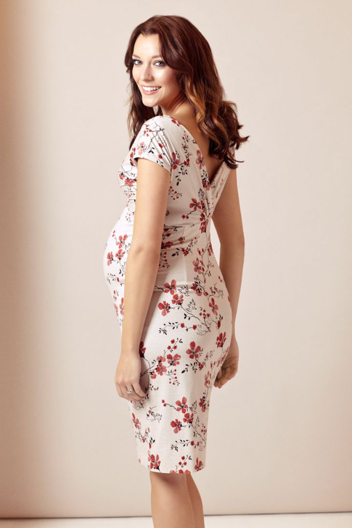 Maternity and nursing dress Cherry Blossom