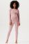 Vorschau: Ecovero Rippstrick Umstandsleggings rosa