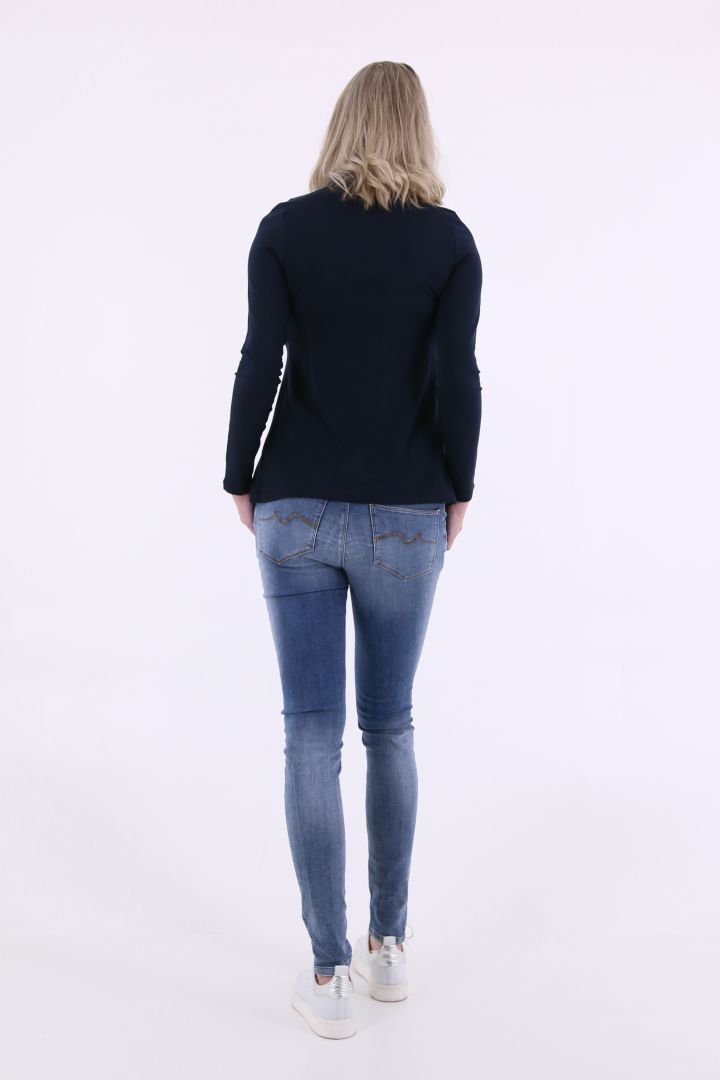 Organic Umstandsjeans Super Skinny Stone Wash