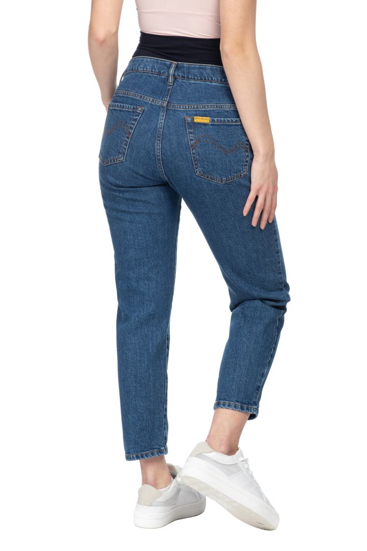Crop Maternity Jeans Eighty wash