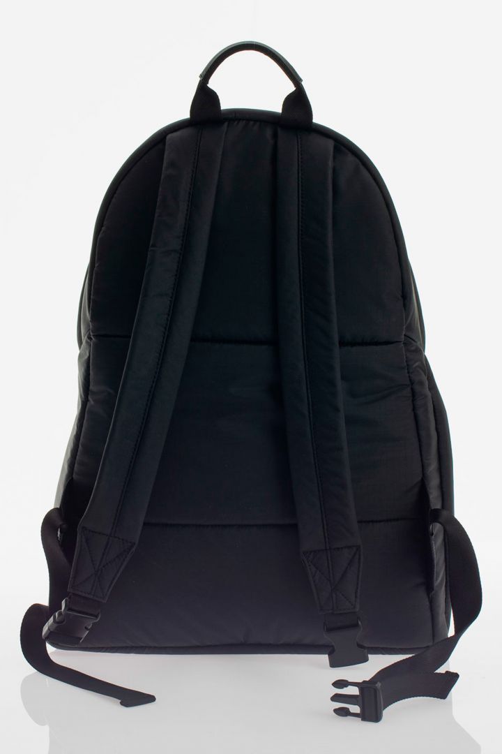 Wickelrucksack Eco aus recyceltem Nylon schwarz