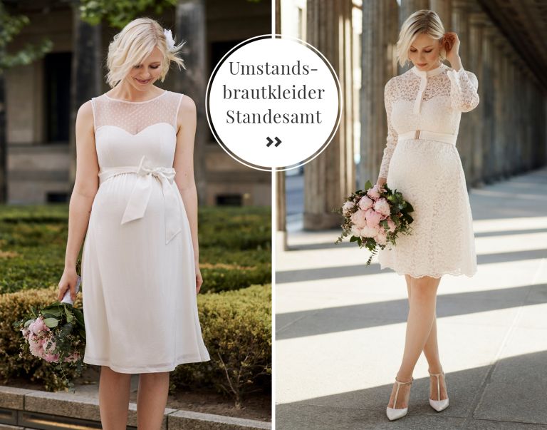 Plus Size Umstandsbrautmode