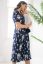 Preview: Maternity and Nursing Dress with Floral Print