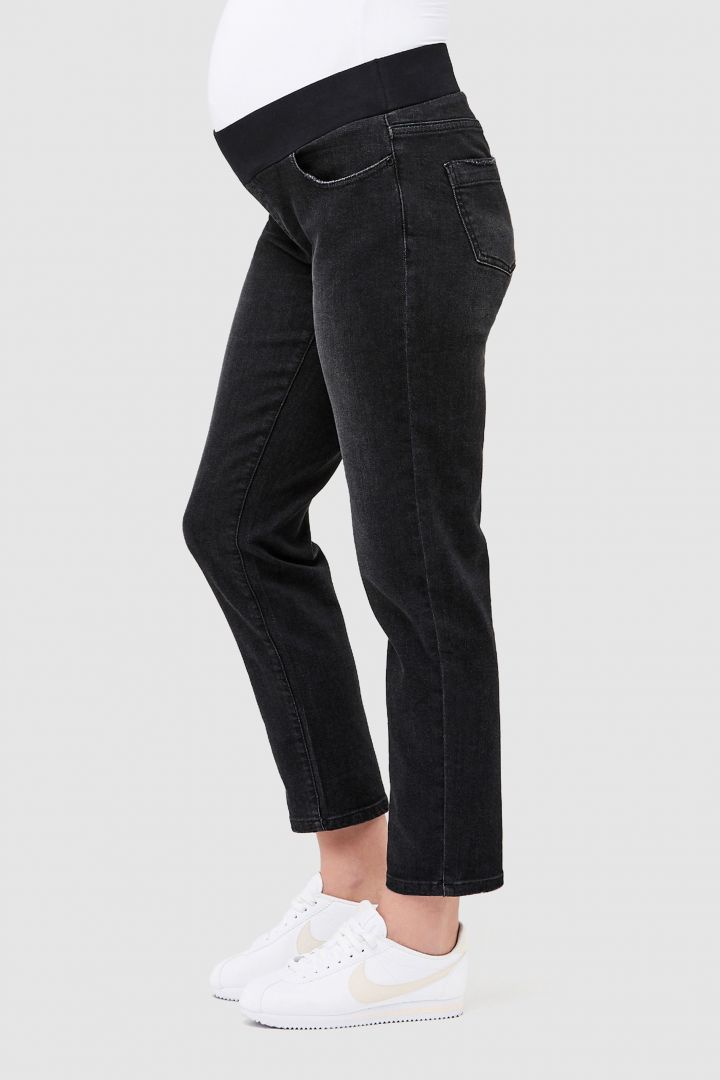 Girlfriend Umstandsjeans schwarz