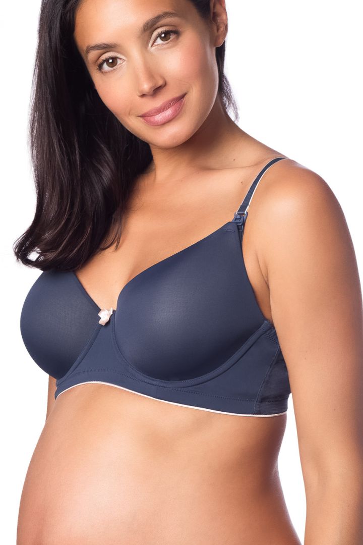 Forever Yours nursing bra navy