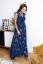 Vorschau: Maxi Umstands- und Stillkleid mit Blumenprint