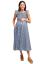 Preview: Ginham Maternity Dress with Ruffles