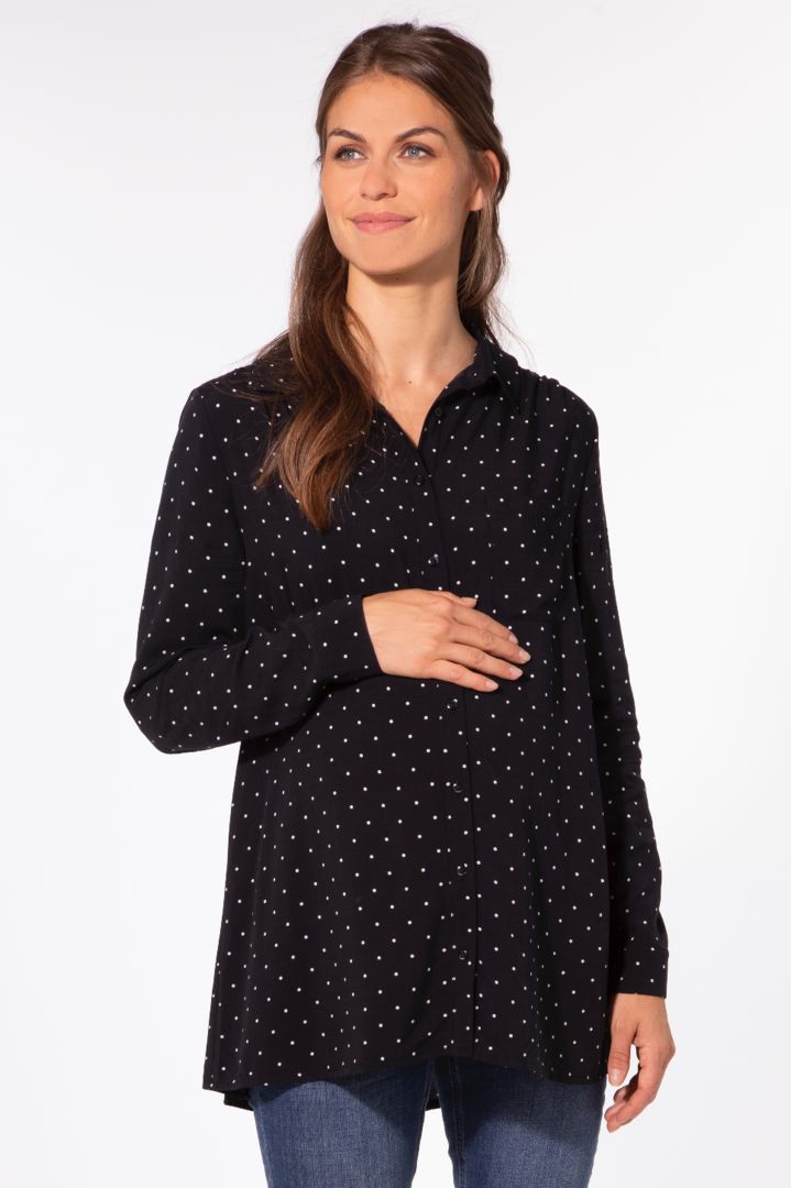 Umstands- und Still-Hemdbluse