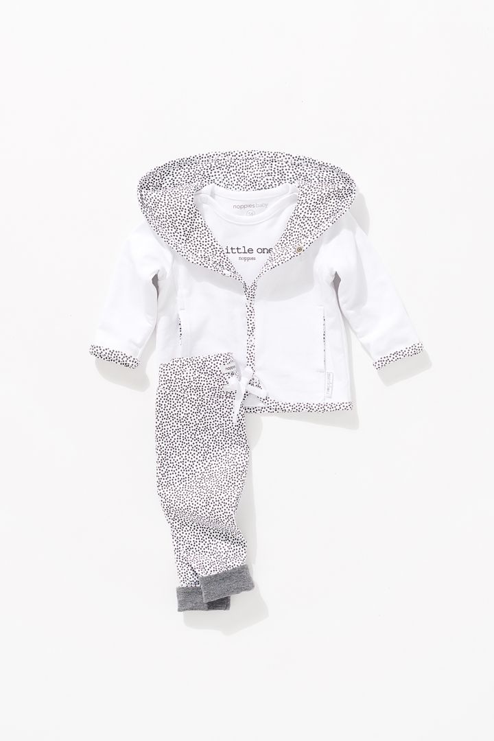 Organic Baby Wendejacke weiß