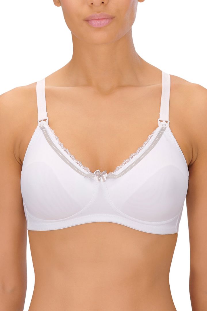 Naturana Maternity and Nursing Bra with Nursing Reminder Clips
