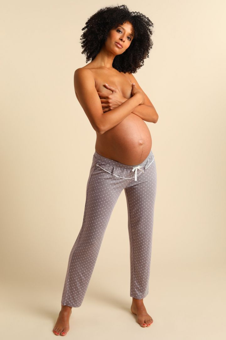 Modal Hose mit Allover Print