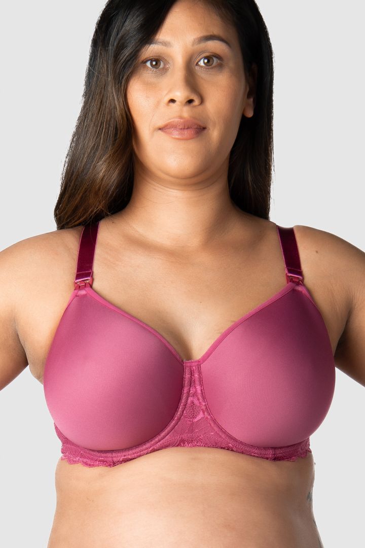 Full Cup Spacer Still BH mit Spitze berry