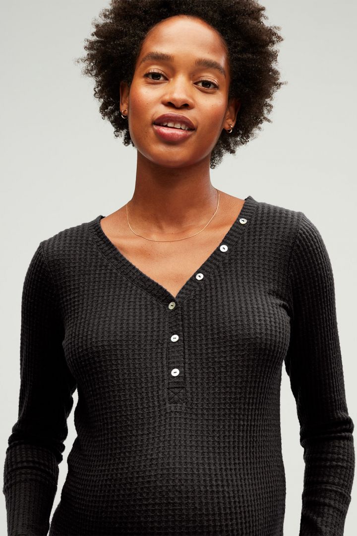 Henley Maternity and Nursing Pyjama black