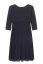 Vorschau: Umstandskleid mit Plisseerock dunkelblau