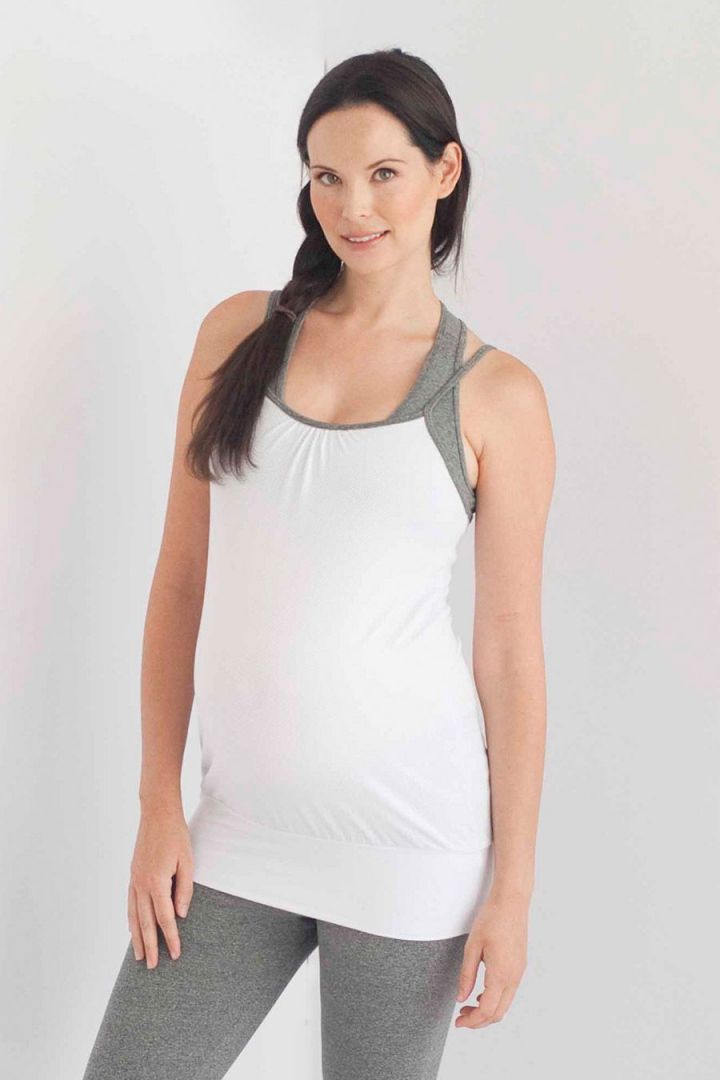 Sport Umstands- und Still-Top