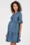 Preview: Tencel Maternity Dress in Denim-Look