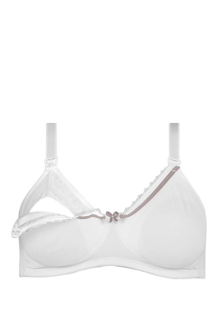 Naturana Maternity and Nursing Bra with Nursing Reminder Clips