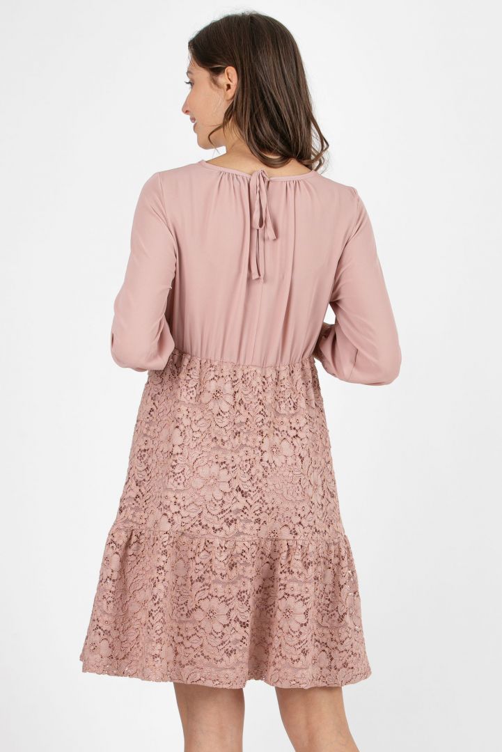 Umstandskleid mit Spitze