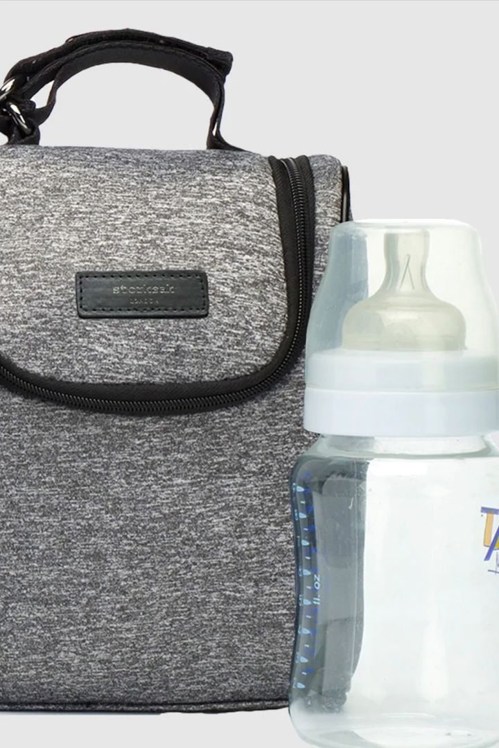 Storksak St. James 3 in 1 Scuba Diaper Bag gray mottled