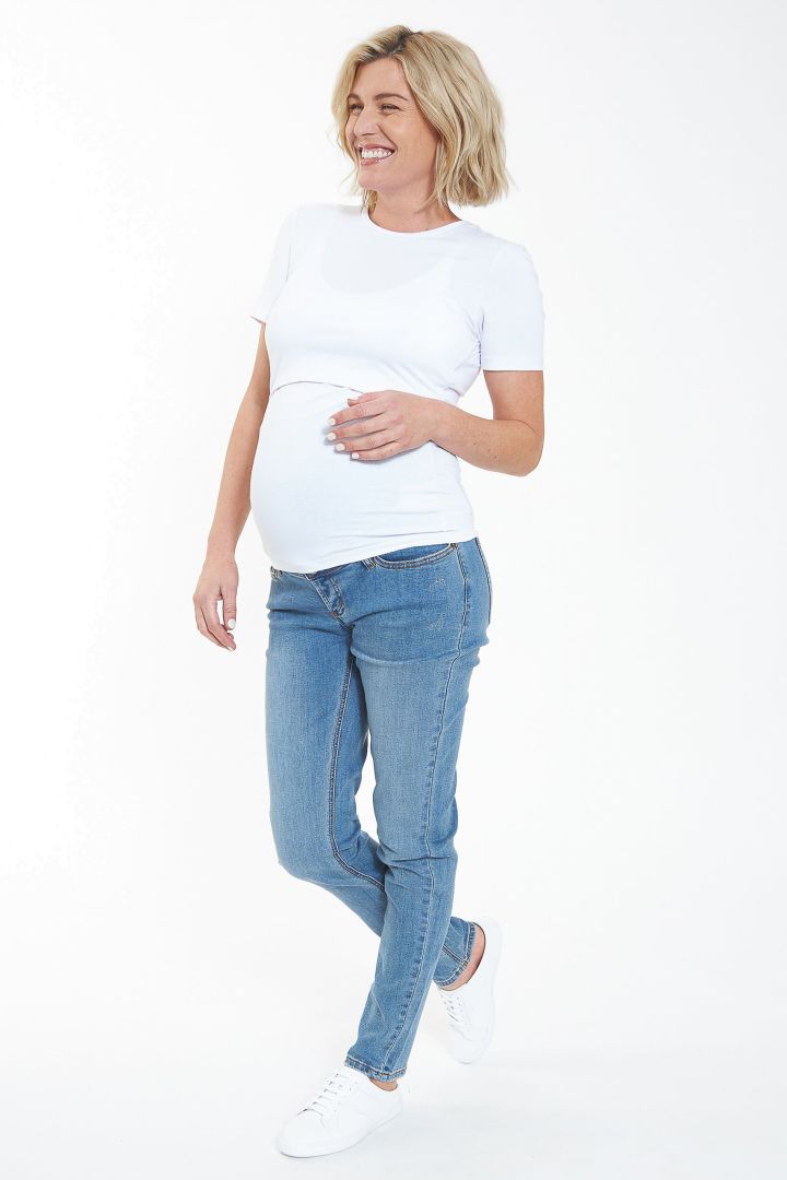 Classic Umstandsjeans Slim Leg