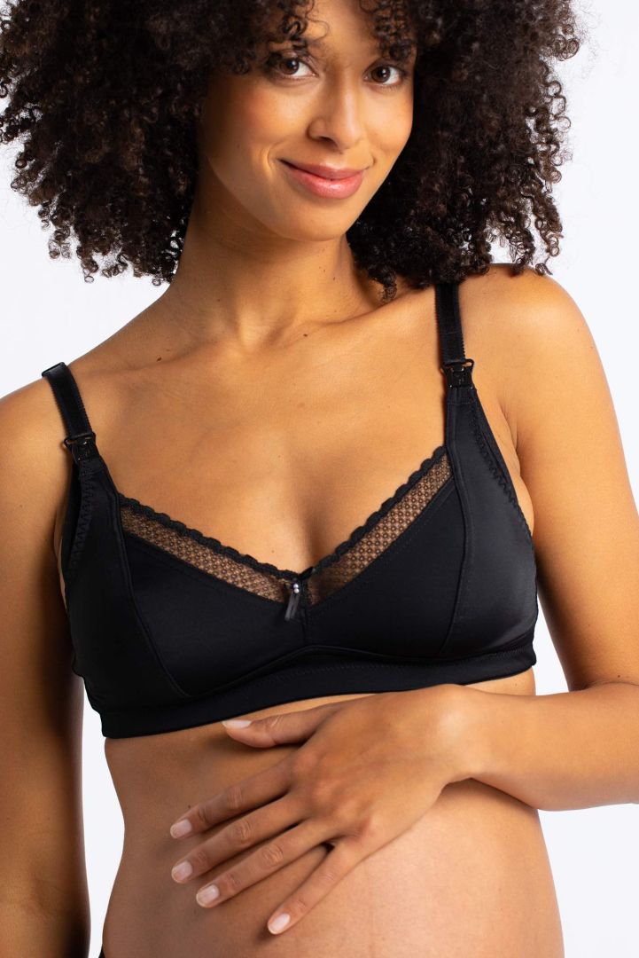 Still BH mit Spitzenbesatz schwarz