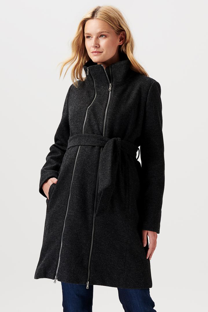 Mantel mit Schwangerschaftseinsatz