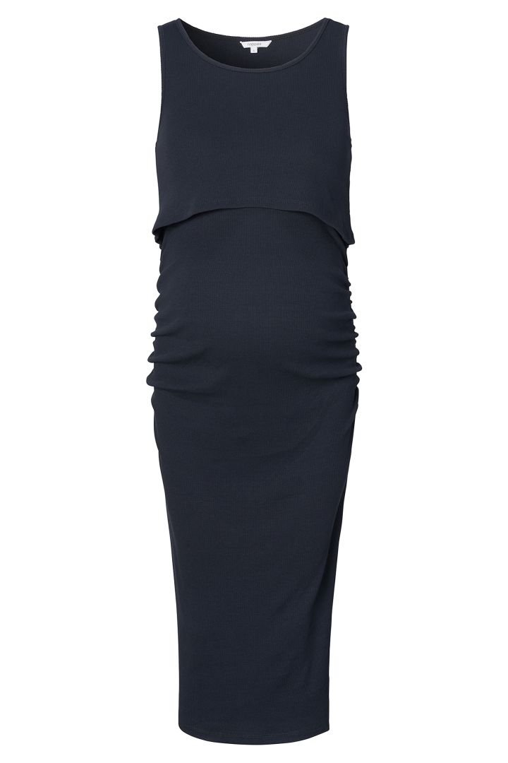 Midi Bodycon Umstands- und Stillkleid