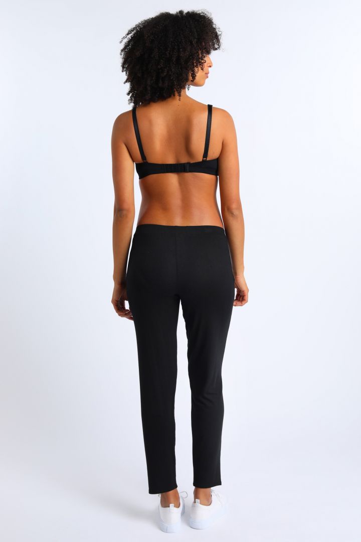 Modal Maternity Trousers with Elastic Waistband