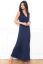 Vorschau: Ecovero Maxi Umstands- und Stillkleid navy