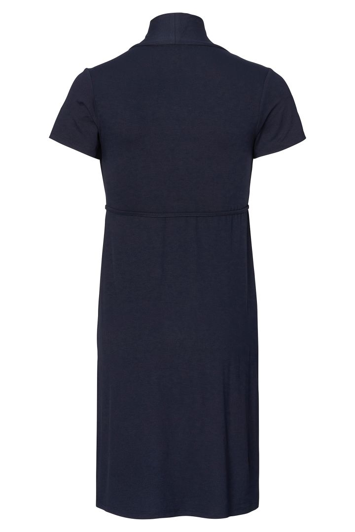 Umstands- und Stillkleid mit Bindegürtel
