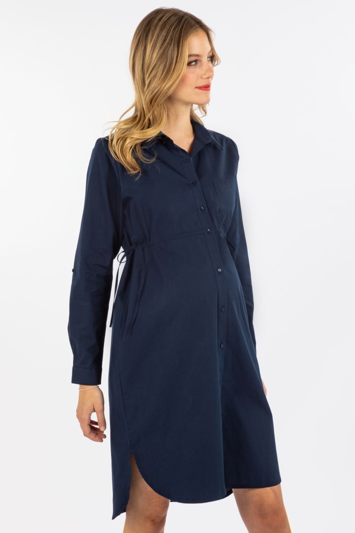 Umstands-und Stillhemdblusenkleid