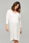 Vorschau: Super Soft Umstands- und Stillkleid off-white