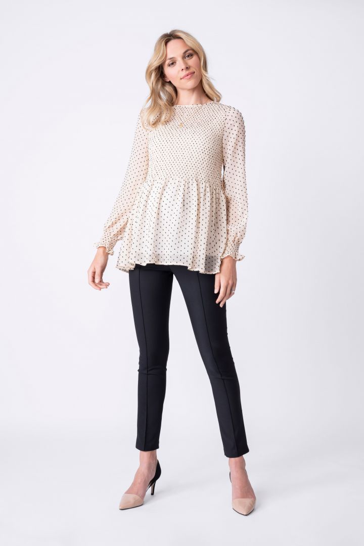 Maternity Shirred Top