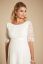 Preview: A-Line Maternity Wedding Dress with Back Cut-Out