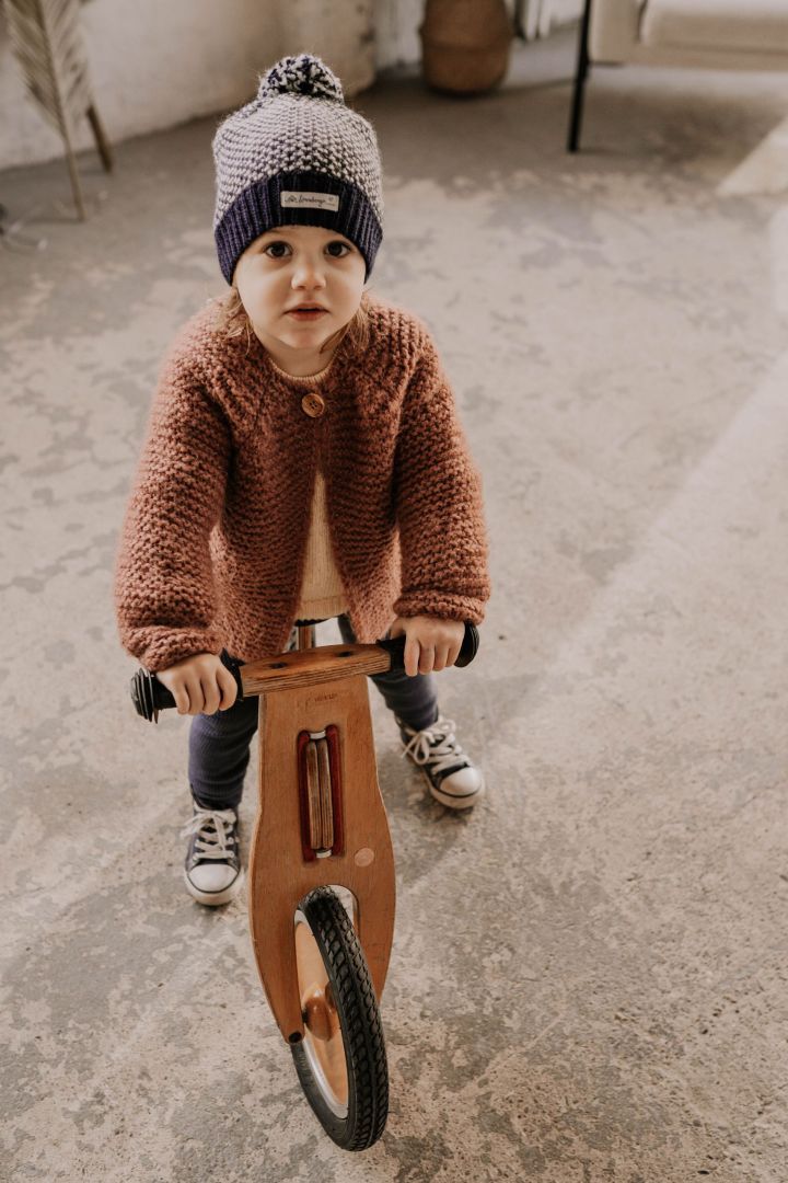 Bobble Hat with Merino Wool