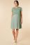 Vorschau: Festliches Umstands- und Stillkleid mit Spitze mint
