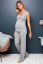 Preview: Maternity and Nursing Homewear 3 Pcs-Set grey