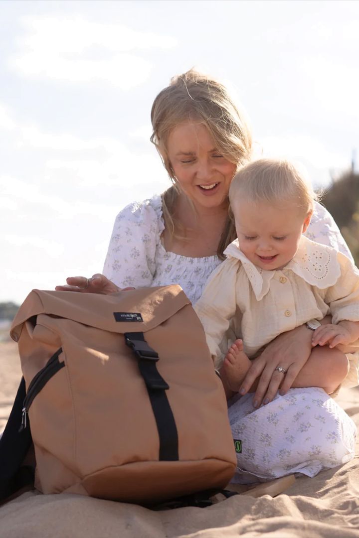 Storksak Unisex Eco Reise Wickelrucksack toffee