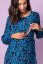 Preview: Maternity and Nursing Dress with Flower Print